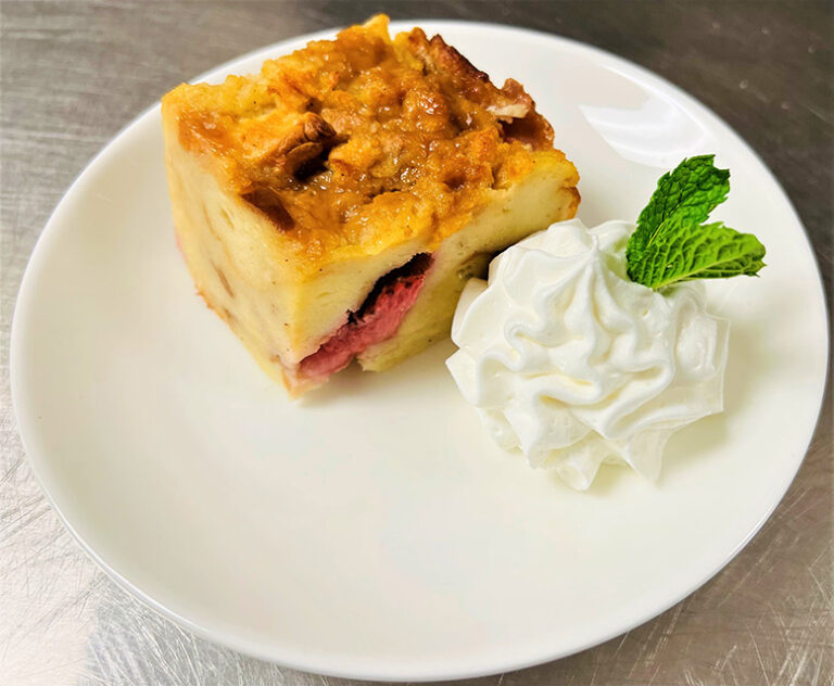 Strawberry Bread Pudding NORTH WILLOW